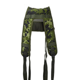 Original dansk militär M96 Camo Tactical Suspender justerbar webbing ny