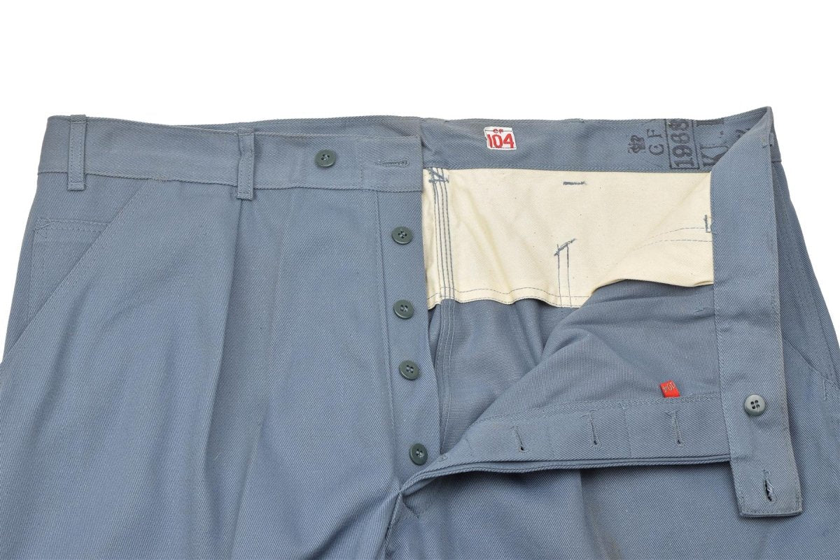 Original danska militära byxor Casual Danmark Army Personal Byxor Blue New New New