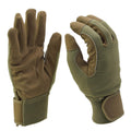 Original danska militära taktiska handskar vinter polycotton isolerade sandbrun