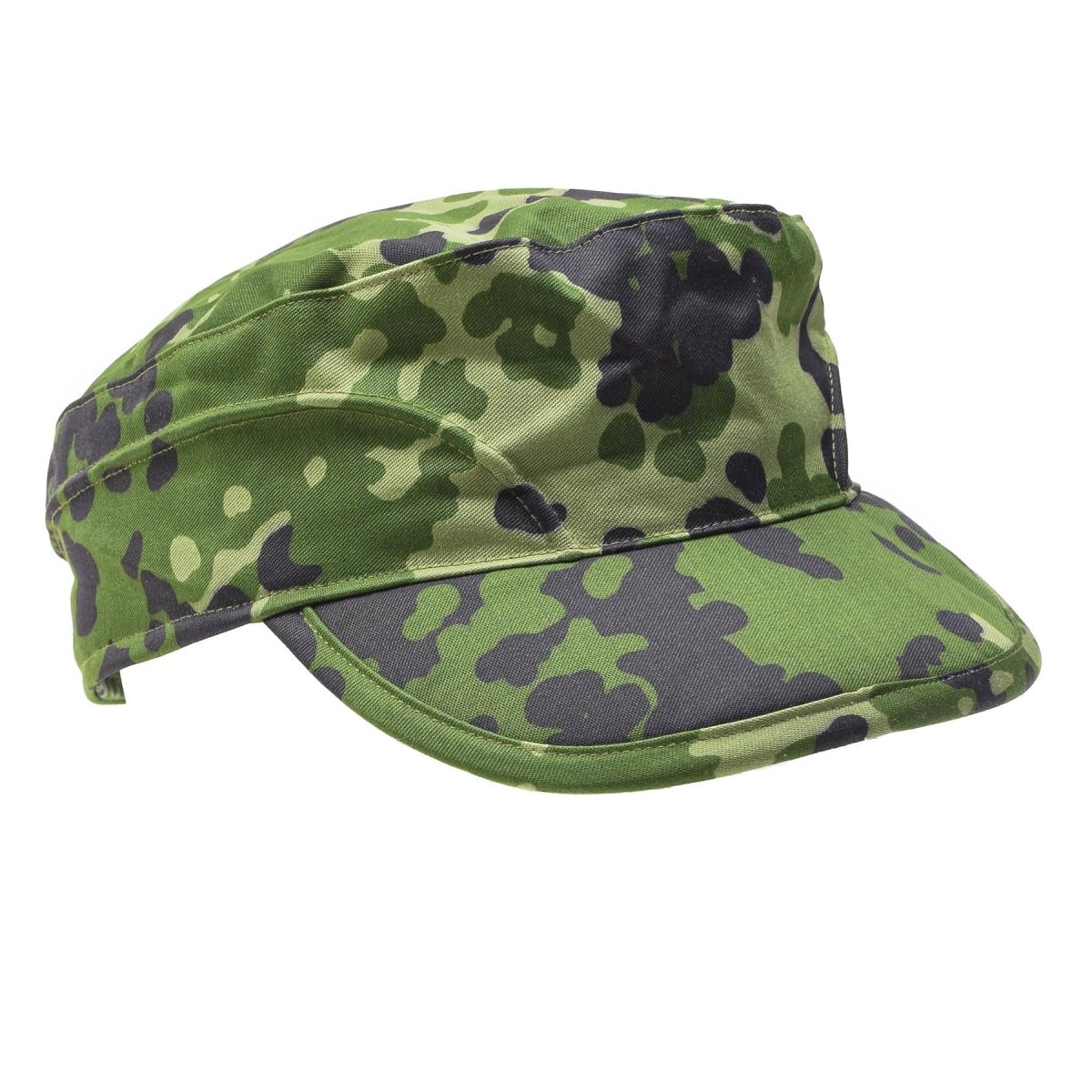 Original danska militära trupper Field Cap Folding Ear Flap M84 Lätt ny