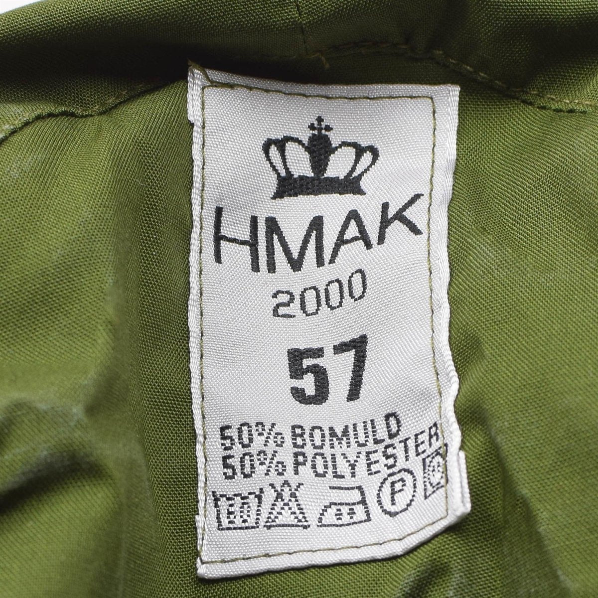 Original danska militära trupper Field Cap Folding Ear Flap M84 Lätt ny