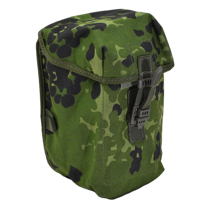 Original dansk militär universalpåse M96 kamouflage Molle systemväska NYHET - GoMilitar