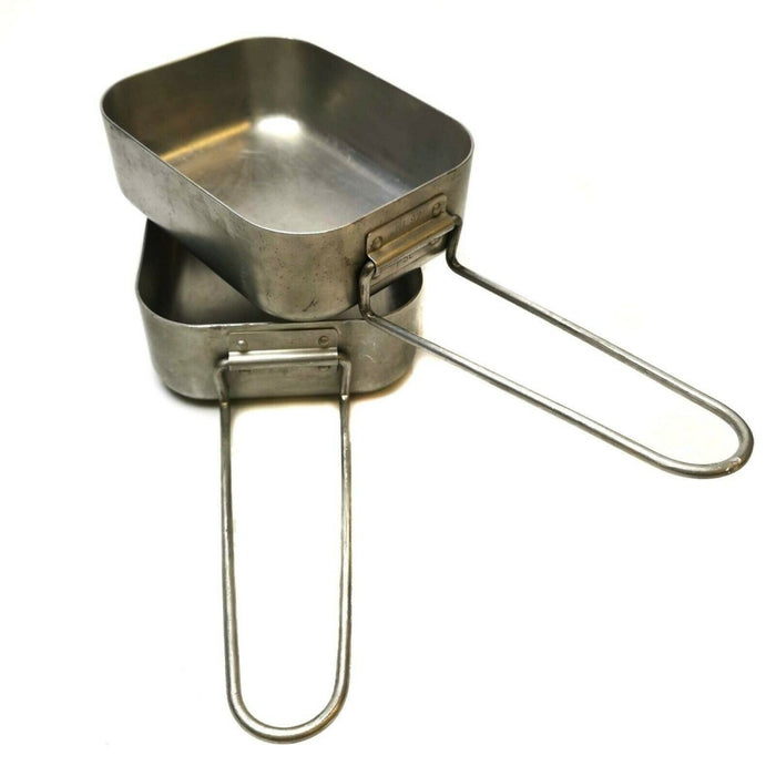Original holländska Army Aluminium Mess-burkar mess kit Spis Military Bushcraft utrustning - GoMilitar