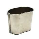 Original Dutch Army Canteen Cup Mug Mess Stainless Steel Pot Bushcraft