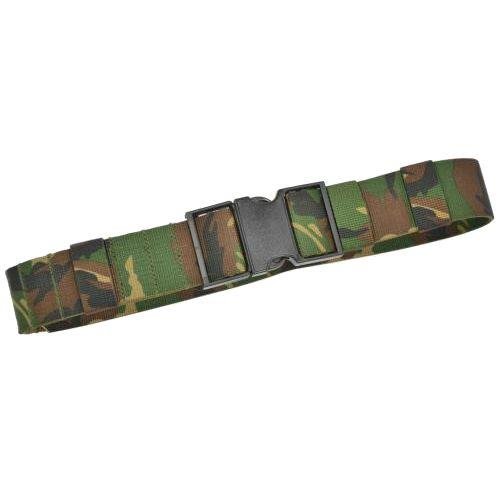 Original holländska arméfält trupper Taktiskt bälte militär webbing skogsny
