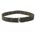 Original holländsk armé taktiskt bälte Nylon hålkoppling Militärt överskott oliv