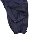 Original Dutch Army Work Pants Uniform Workwear Justerbara byxor Zip Fly Blue