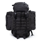 Original Dutch Military 40+20L Stor ryggsäck Vandringscampingryggsäck Svart