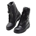 Original holländska Military Air Force Pilot Boots Äkta Läder Tactical Black