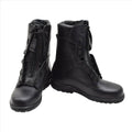 Original holländska Military Air Force Pilot Boots Äkta Läder Tactical Black