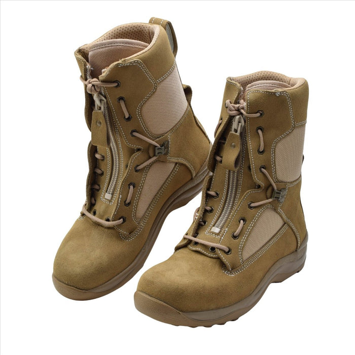 Original holländska Military Air Force Pilot Boots äkta läder Tactical Desert - GoMilitar