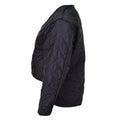 Original Dutch Military Black Liner Winter Warm Thermal Lightweight Quilt Jacket