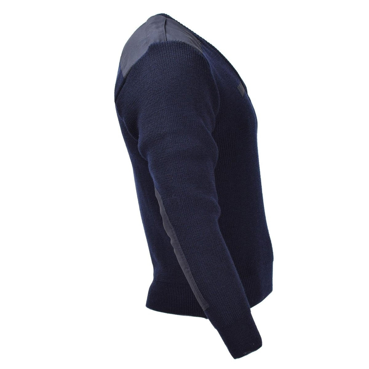 Original Dutch Military Blue Sweater Pullover Wool Bodywarmer Long Sleeve New