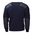 Original Dutch Military Blue Sweater Pullover Wool Bodywarmer Long Sleeve New