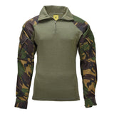 Original holländsk militär stridströja Field Top Quarter Zip DPM Camouflage