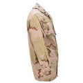 Original Dutch Military Field Coat Justerbara manschetter Hemline Desert Camo