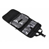 Original holländsk militär hopfällbar toalettväska Travel Wash Organizer Black