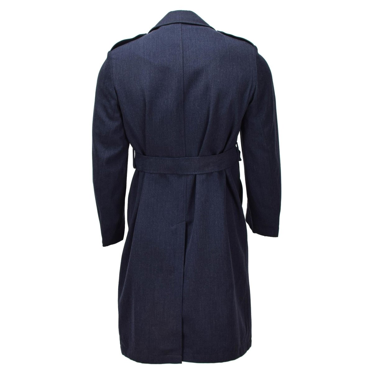 Original holländsk militär formell klänning Coat Double Breasted Belted Blue