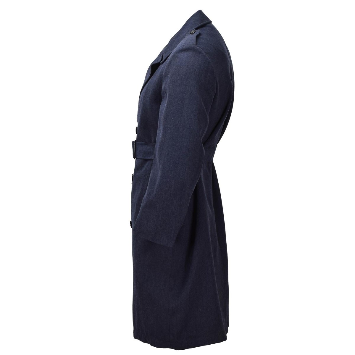 Original holländsk militär formell klänning Coat Double Breasted Belted Blue