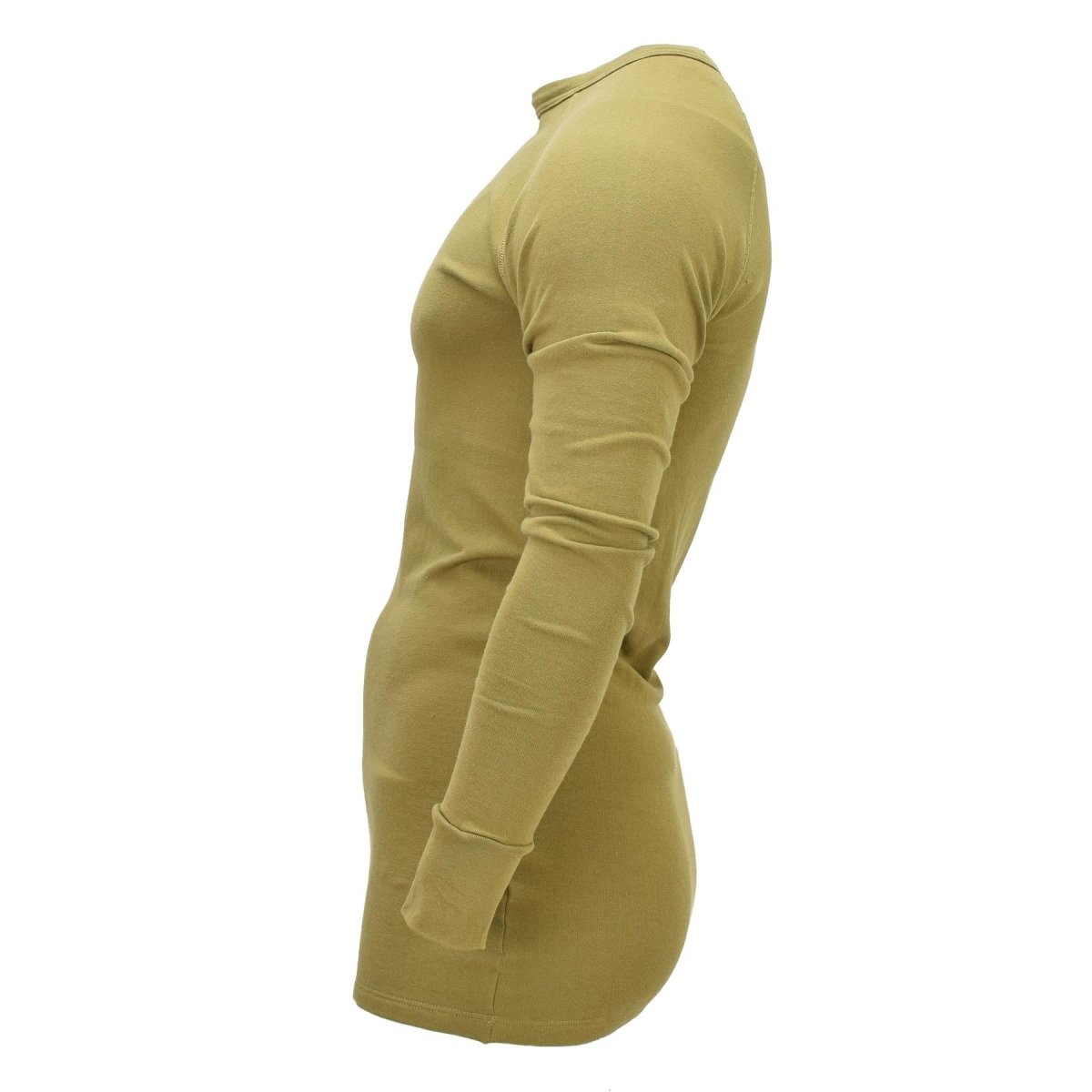 Original holländsk militär koala undertröja långärmad termiskt baslager Khaki