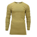Original holländsk militär koala undertröja långärmad termiskt baslager Khaki