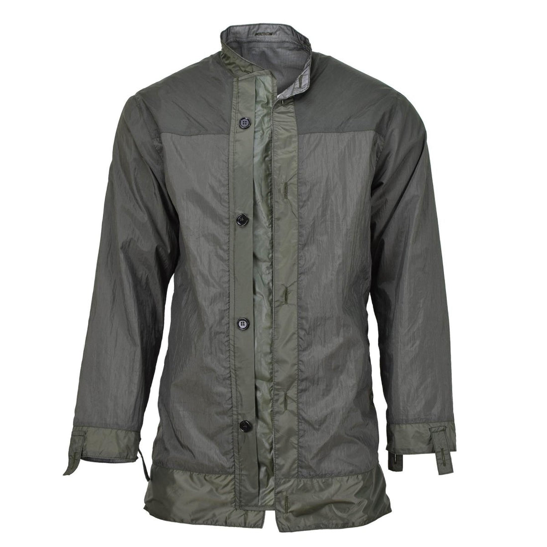 Original Dutch Military Liner Rain Jacket Waterproof Taped Seams Combat Olive