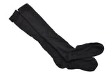 Original holländska militära långa multifunktionella strumpor Merino Wool Blend Black