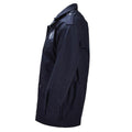 Original holländsk Military Parka Flera fickor High Neck Fisherman Logo Blå