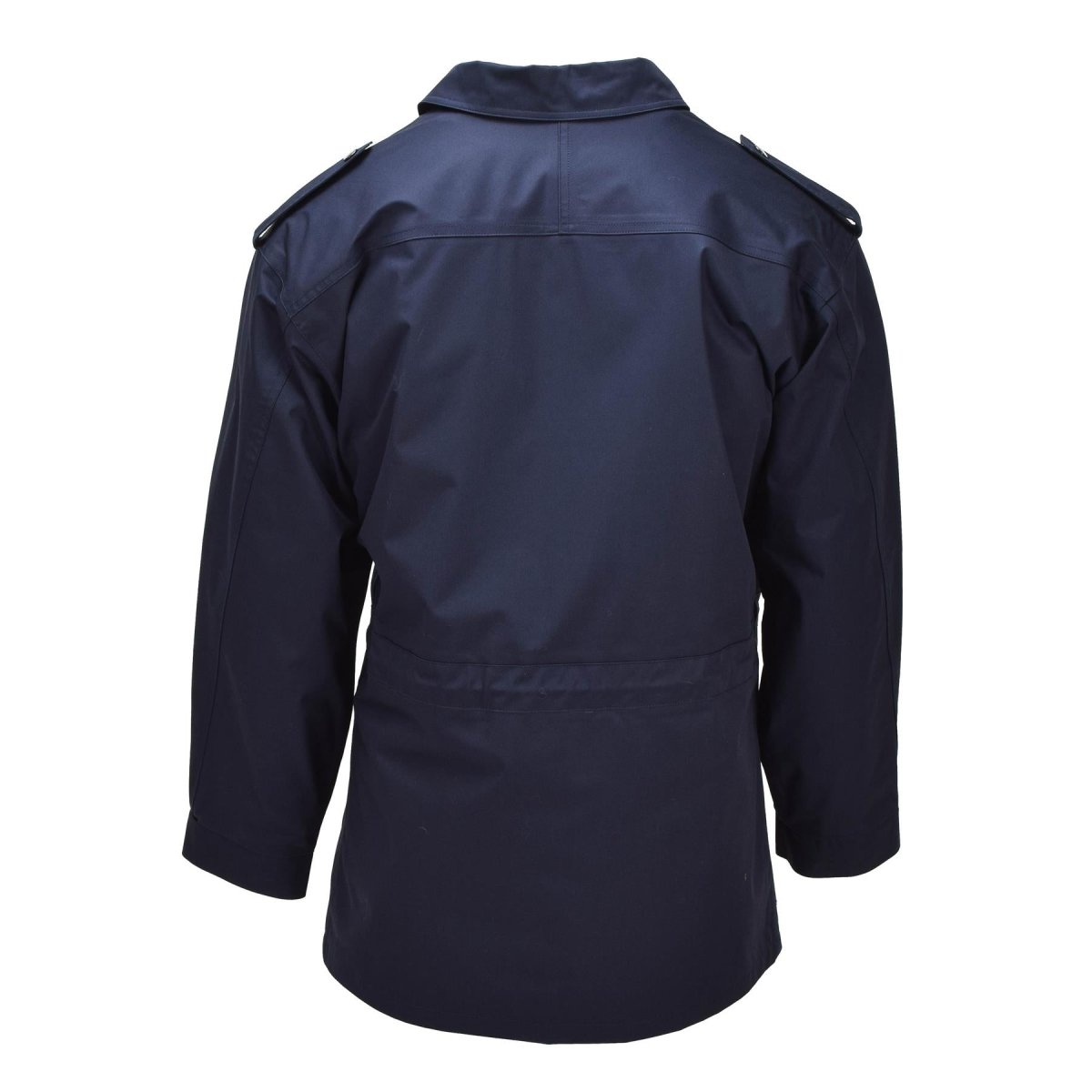 Original holländsk militär parka turn Down krage Fisherman Logo Army Jacka Blå