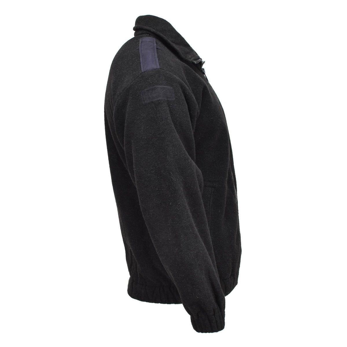 Original Dutch Military Police Fleece Jacket Warm Sweater Winter Jumper Black