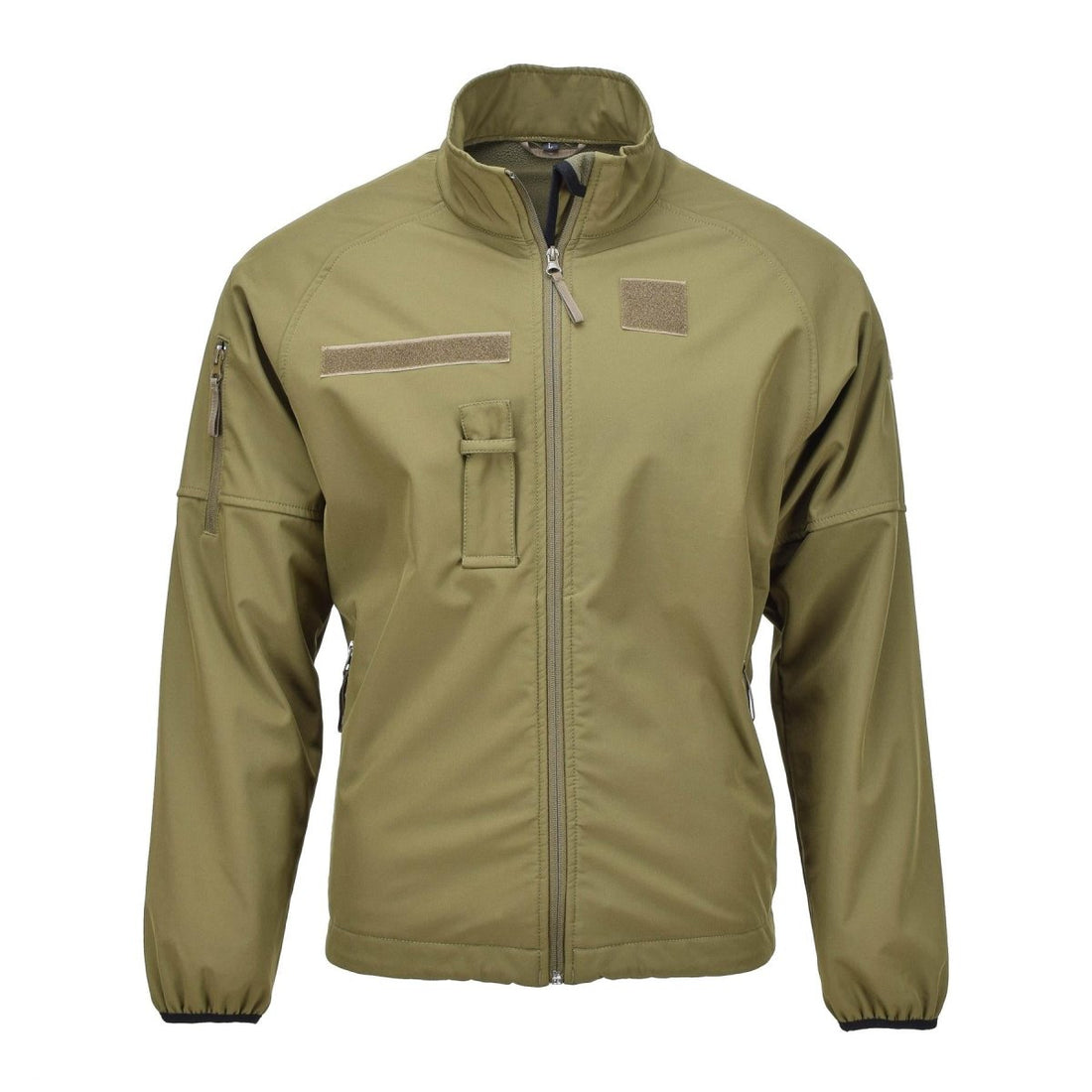 Original Dutch Military Soft Shell Jacket dragkedja fickfickor ventilerade armhålor oliv