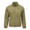 Original Dutch Military Soft Shell Jacket dragkedja fickfickor ventilerade armhålor oliv