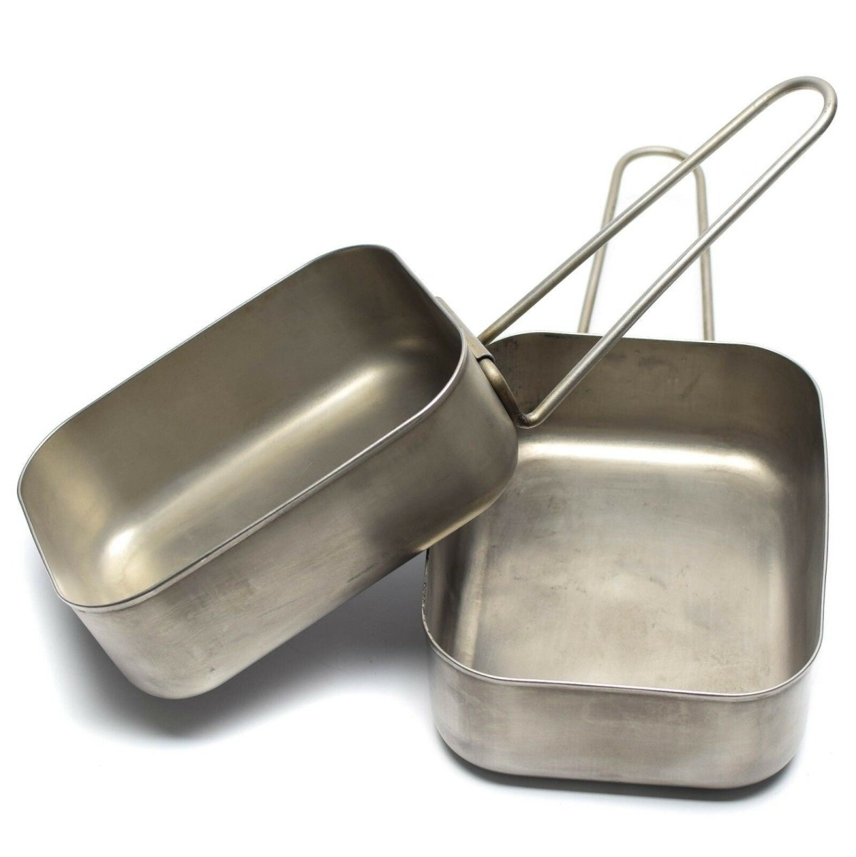 Original holländsk militär rostfritt stål 2st
