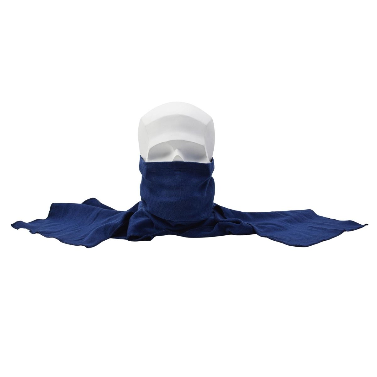 Original holländsk militär Tube Scarf Ullblandning Andas utomhus Varmblå