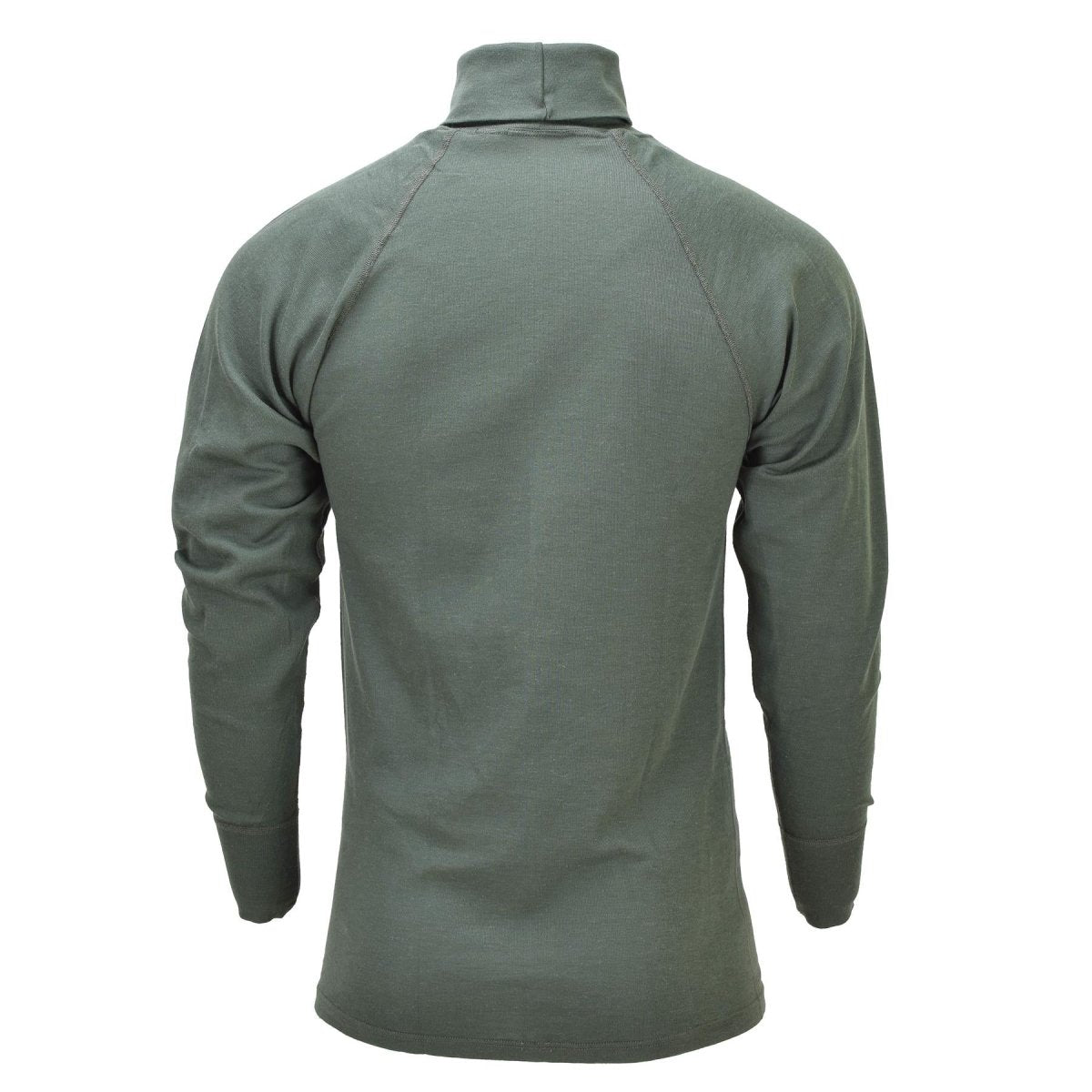 Original holländsk militär turtleneck Thermal Undershirt Tactical HeatTech Olive
