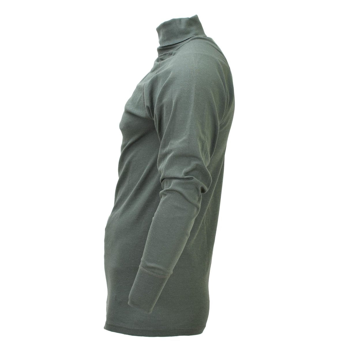 Original holländsk militär turtleneck Thermal Undershirt Tactical HeatTech Olive