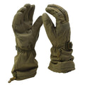 Original holländska militära vinter ECWS handskar Vattentät getskinn Palm Olive
