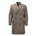 Original holländsk militär ullklänning Coat Double Breasted Army Issue Khaki