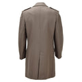 Original holländsk militär ullklänning Coat Double Breasted Army Issue Khaki