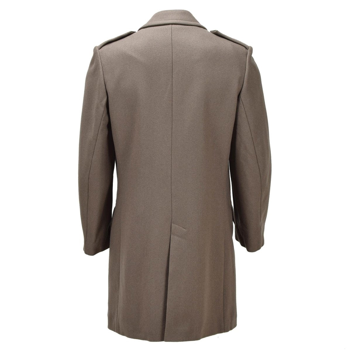 Original holländsk militär ullklänning Coat Double Breasted Army Issue Khaki