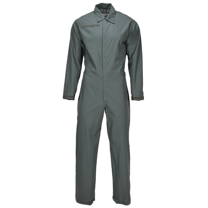 Original holländsk Military Work Coverall Cotton Mechanic Herr Slash Pockets Olive - GoMilitar