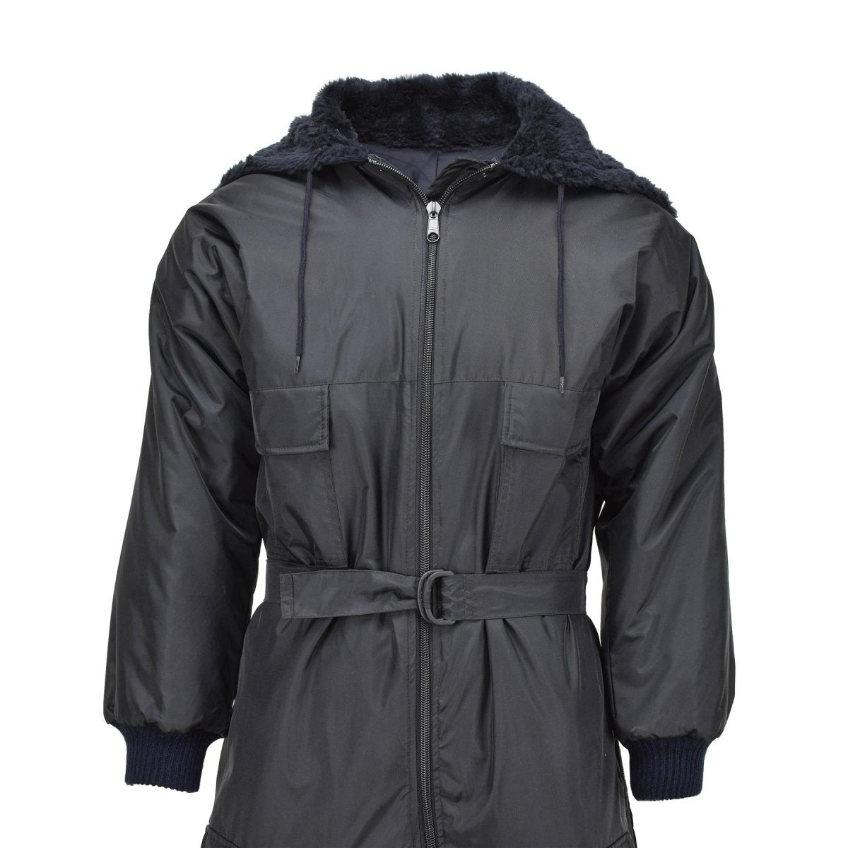 Original Dutch Military Work Coverall Hooded Cold Weather Jumpsuit quiltad foder