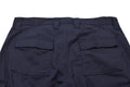 Original Dutch Military Work Pants Män förstärkte knäna lastfickor blå