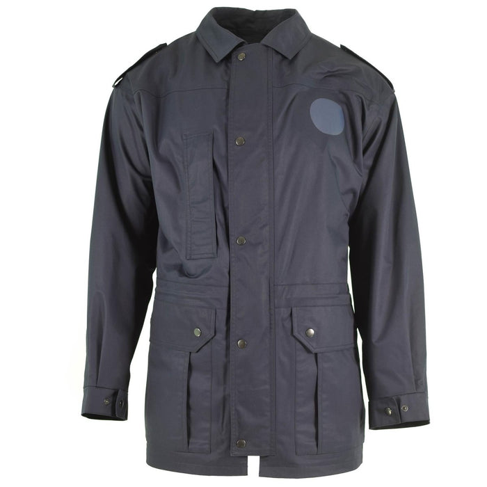 Original holländsk polis utfärdar parkas blå varm jacka liner militärt överskott NYHET - GoMilitar