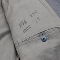 Original östtysk militärklänning Jacka Epauletter Krage Patches Grå
