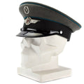 Original Östtysk NVA Army Visor Cap Air Forces Military Peaked Hat Ny