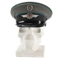Original Östtysk NVA Army Visor Cap Air Forces Military Peaked Hat Ny