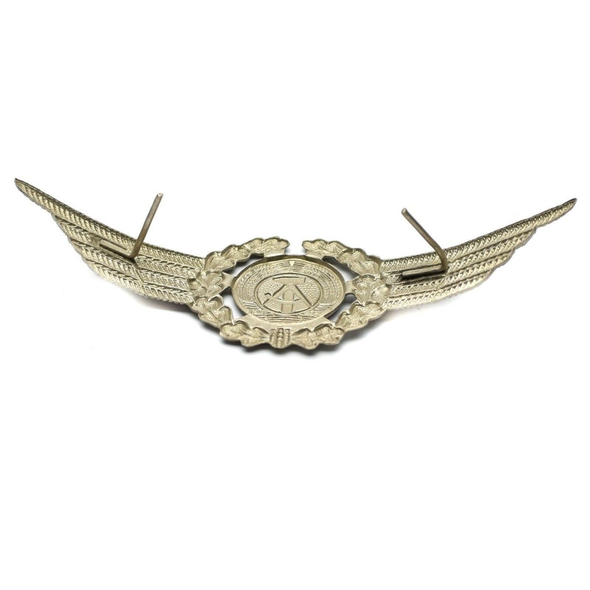 Original Östtysk NVA DDR Army Military Cap Hat Cockade Pin Badge Officer