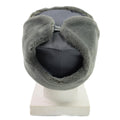 Original East Germany Army Officer Winter Hat Cold Weather Ushanka Faux Fur New