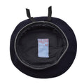 Original French Army Dark Blue Wool Beret Command Lightweight Cap Vintage New